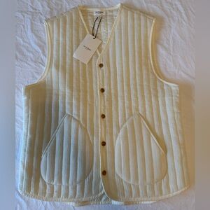 Sezane Octobre Editions Quilted Vest